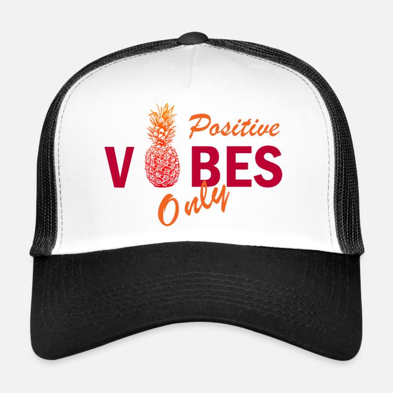 vibrations positives uniquement Casquette trucker 