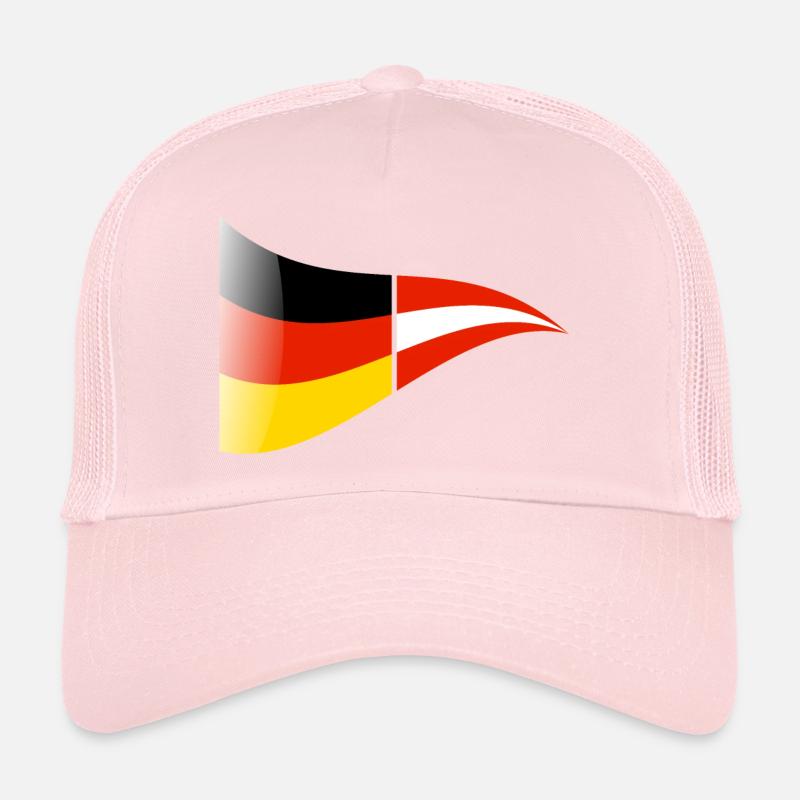 German-Austrian flag Trucker Cap