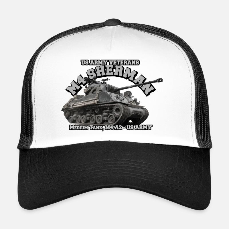 M4 A2 Sherman Panzer US ARMY Trucker Cap