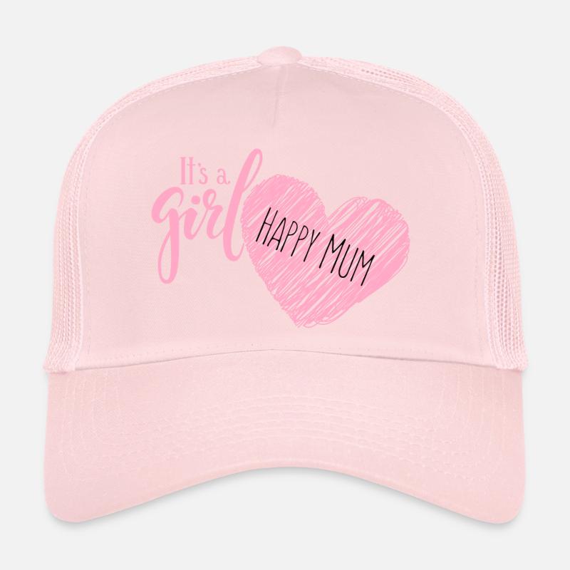 c’est une fille Casquette trucker 