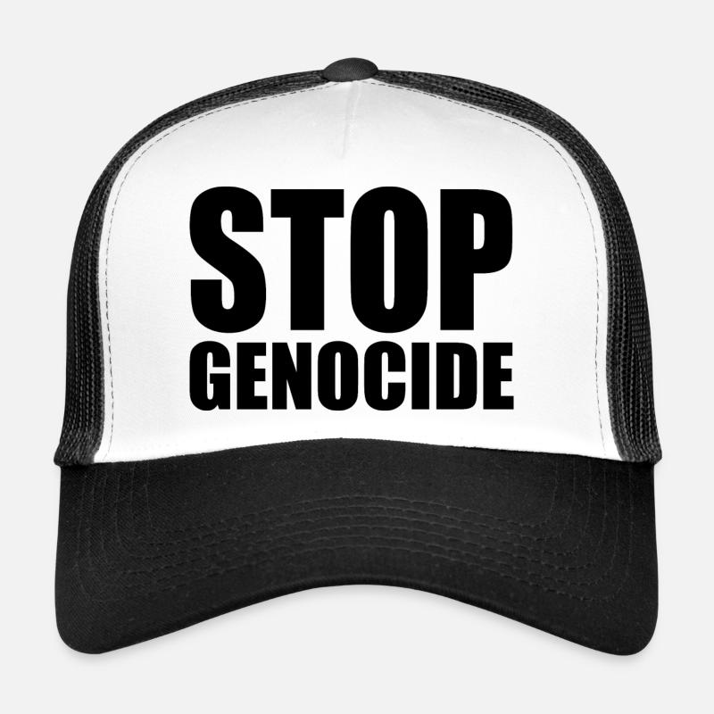 Stop genocide Casquette trucker 