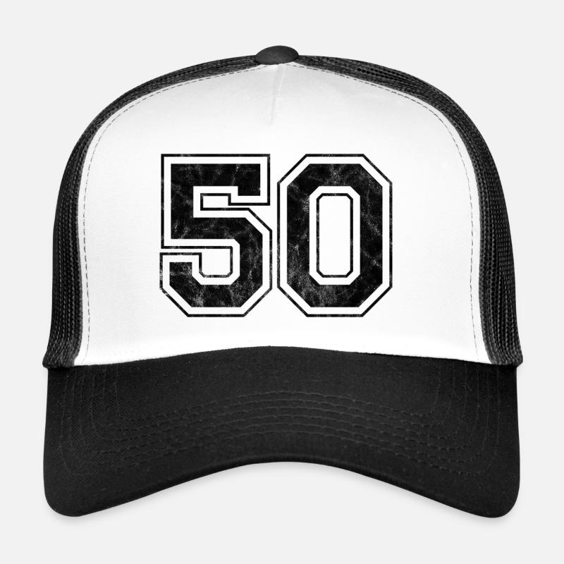 Numéro 50 Casquette trucker 