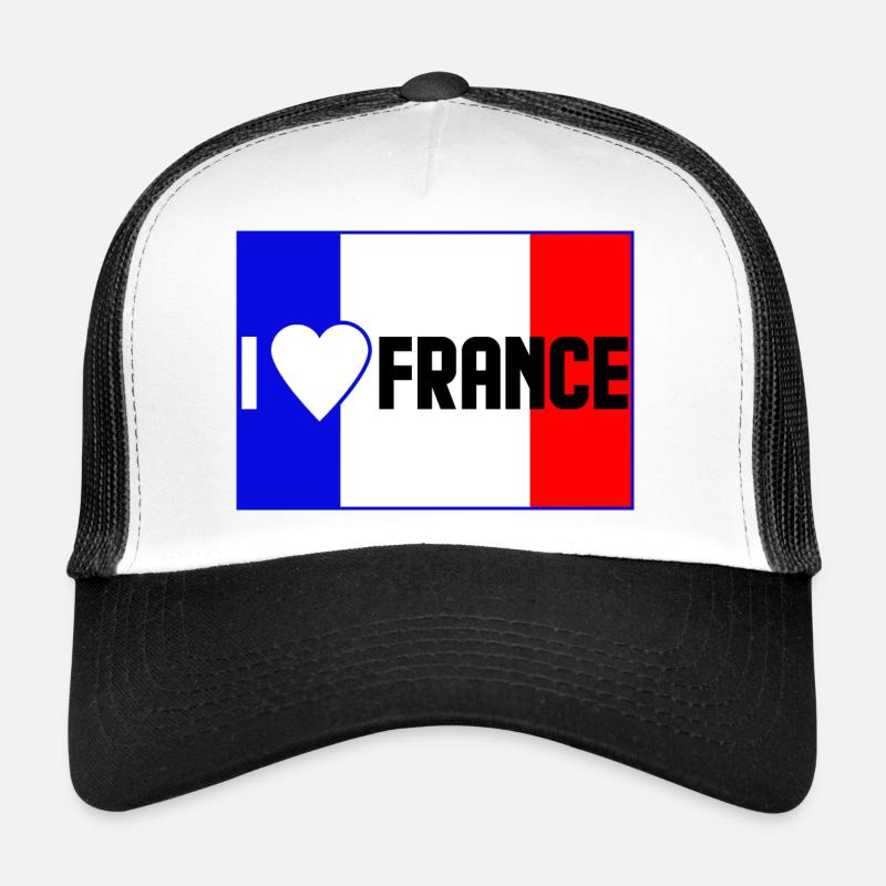 Ich liebe Frankreich Trucker Cap