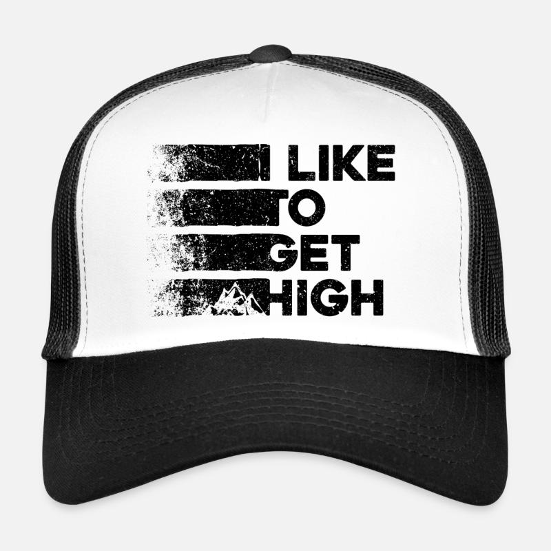 J’aime me défoncer. Randonnée Fun Conception de randonnée Casquette trucker 