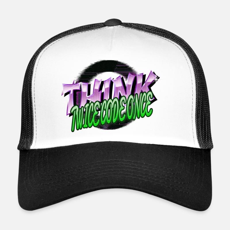 frontend developer statement quote Trucker Cap