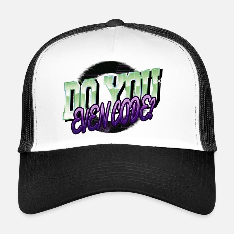 langage informatique Casquette trucker 