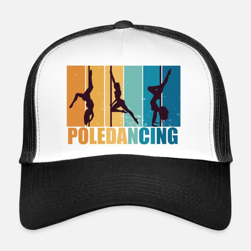 Poledancing Pole dance Vintage Retro Geschenk Trucker Cap