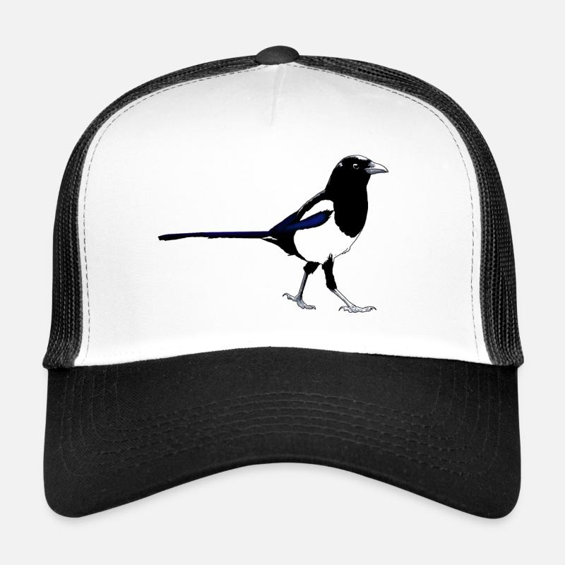 Elster - Trucker Cap - Weiß/Schwarz