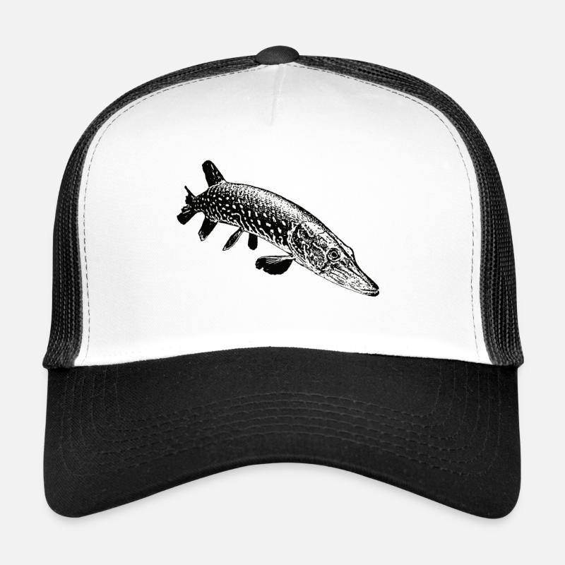 Hecht - Trucker Cap - Weiß/Schwarz