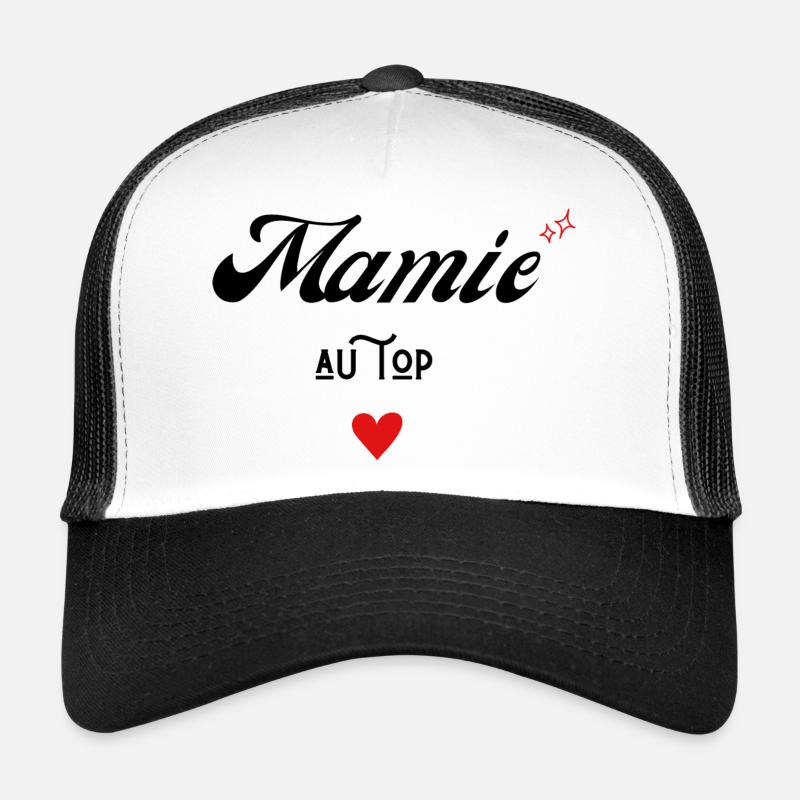 Mamie au top idée cadeau Casquette trucker 