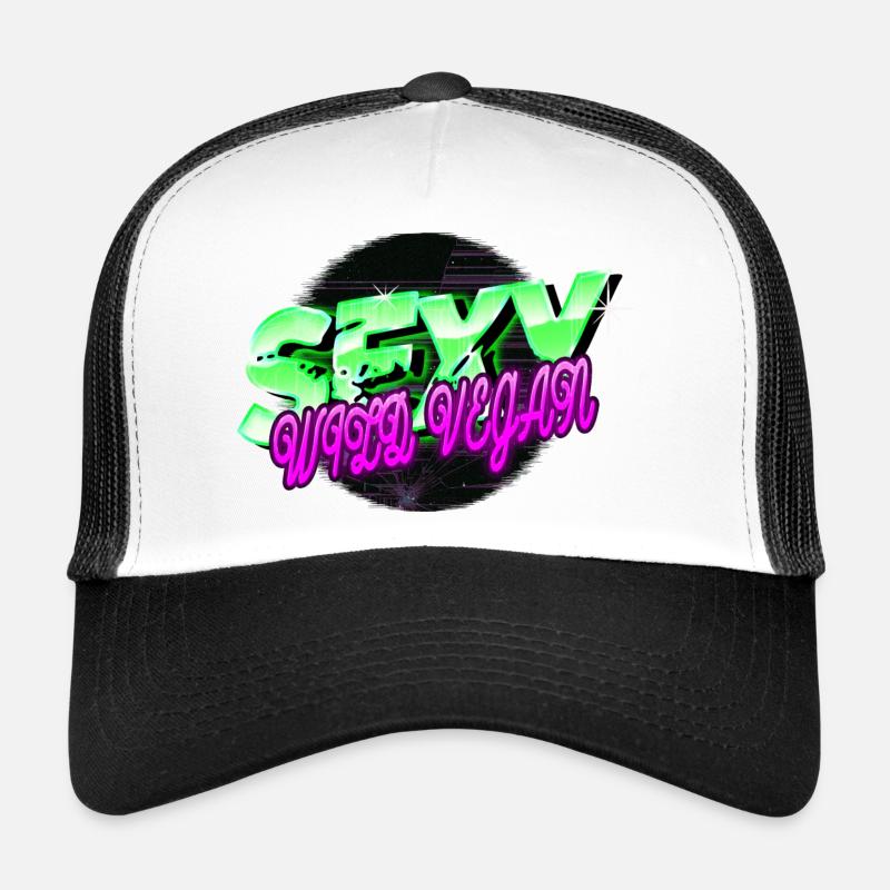 gesundes essen witzig statement gesundheit Trucker Cap