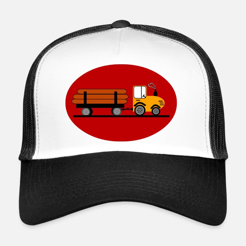 Tractor - Trucker Cap - white/black
