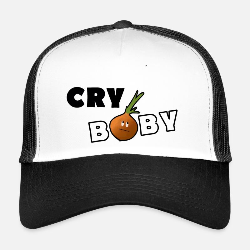 Heulsuse onion - Trucker Cap - white/black