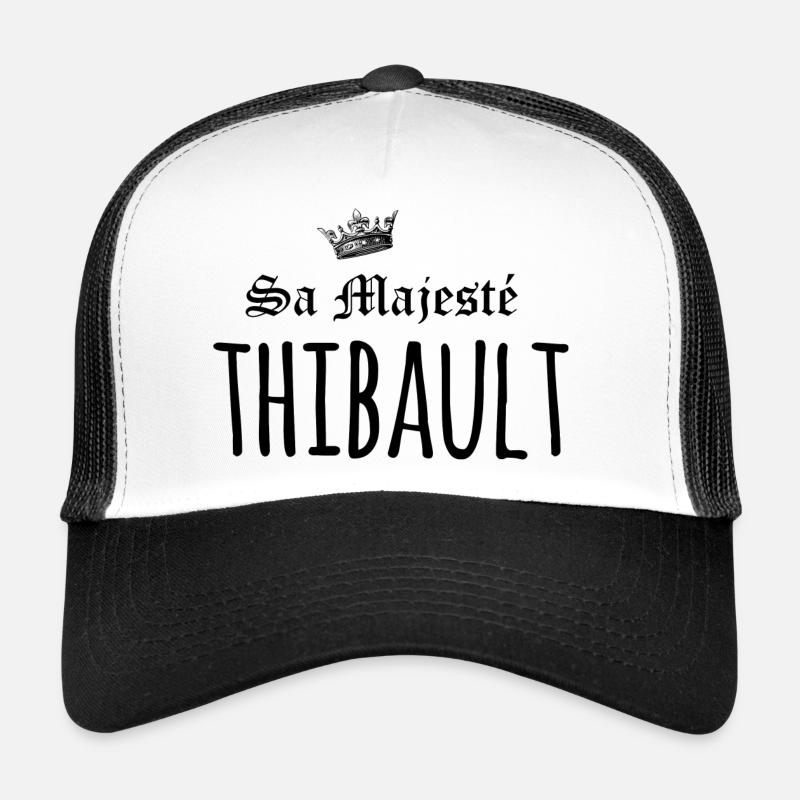 Sa majesté Thibault Casquette trucker 
