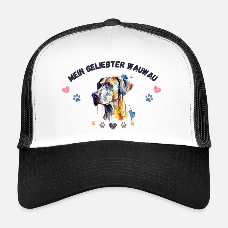 Mon toutou d'amour GR2 BLK Casquette trucker 