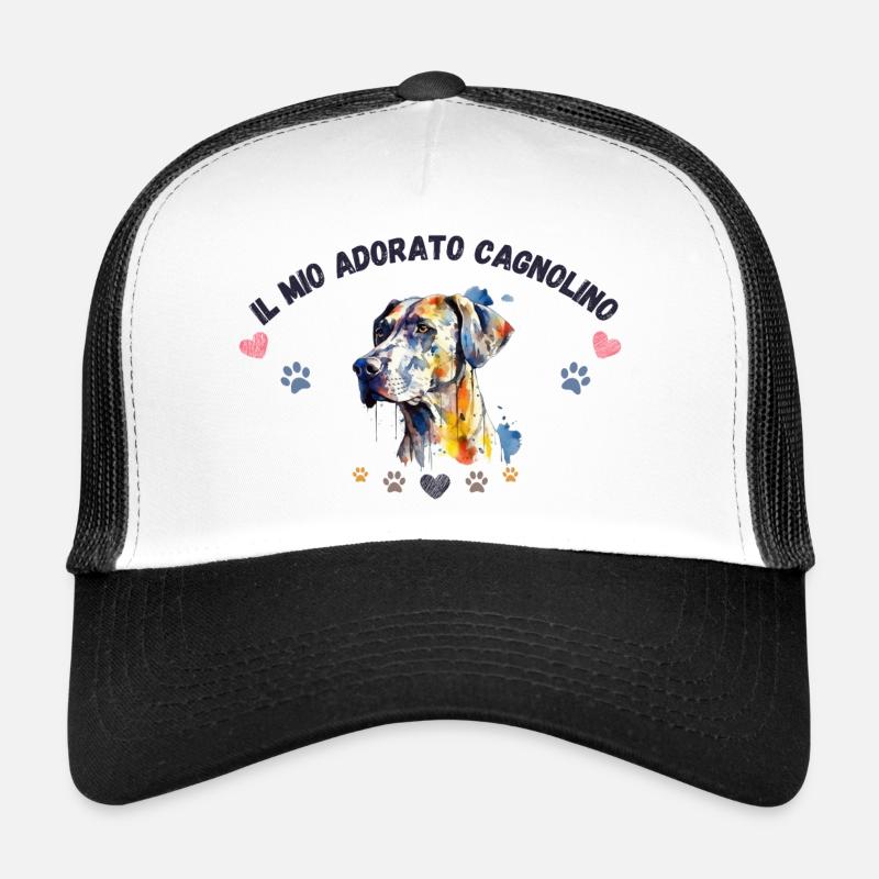 Mon toutou d'amour GR2 BLK Casquette trucker 
