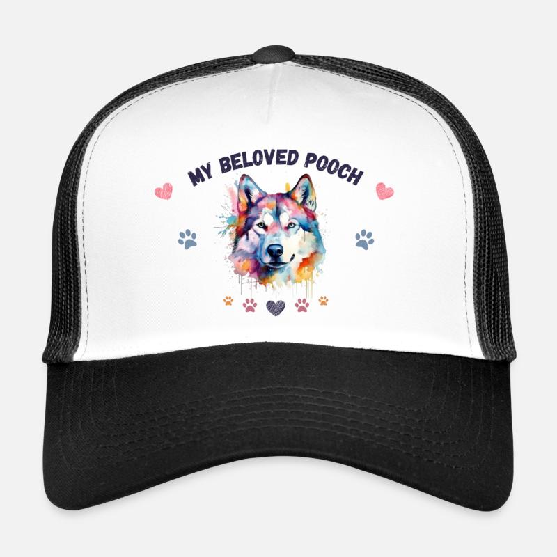 Mon toutou d'amour G5 BLK Casquette trucker 