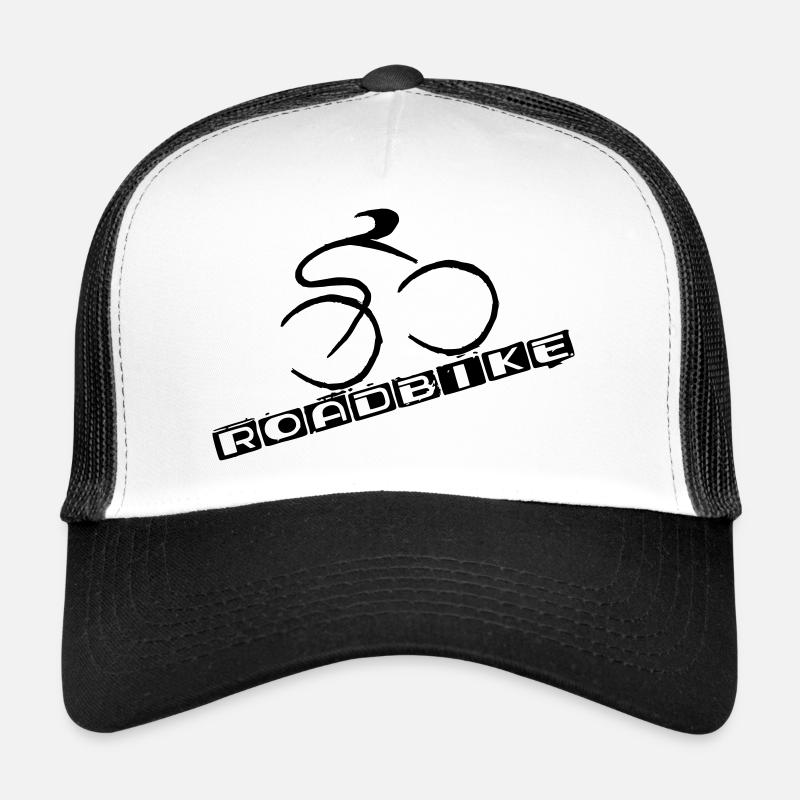 Cycling - Trucker Cap - white/black