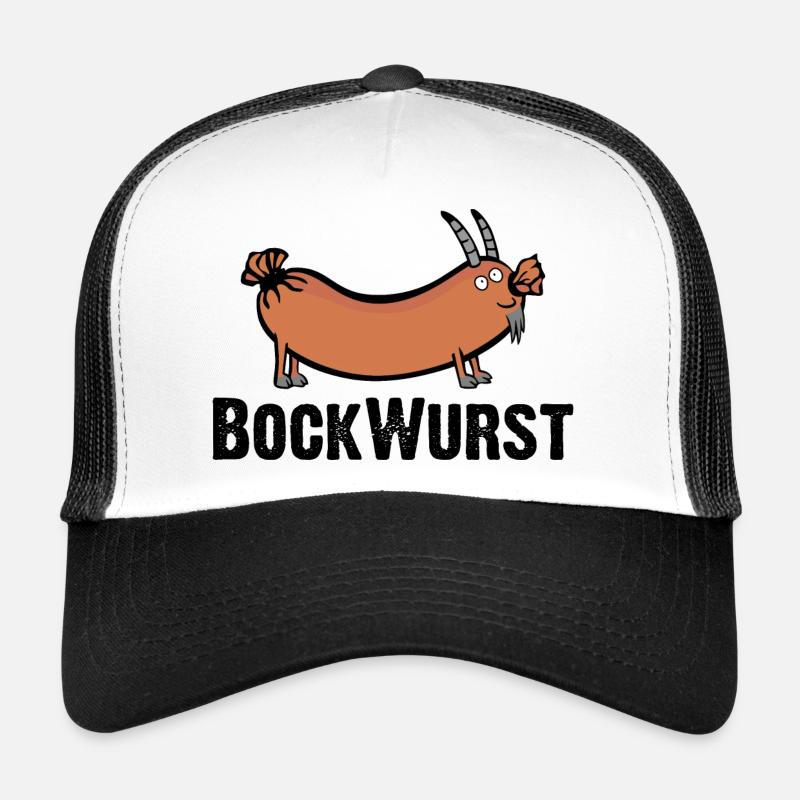 die Wurst, der Bock und die BockWurst Trucker Cap