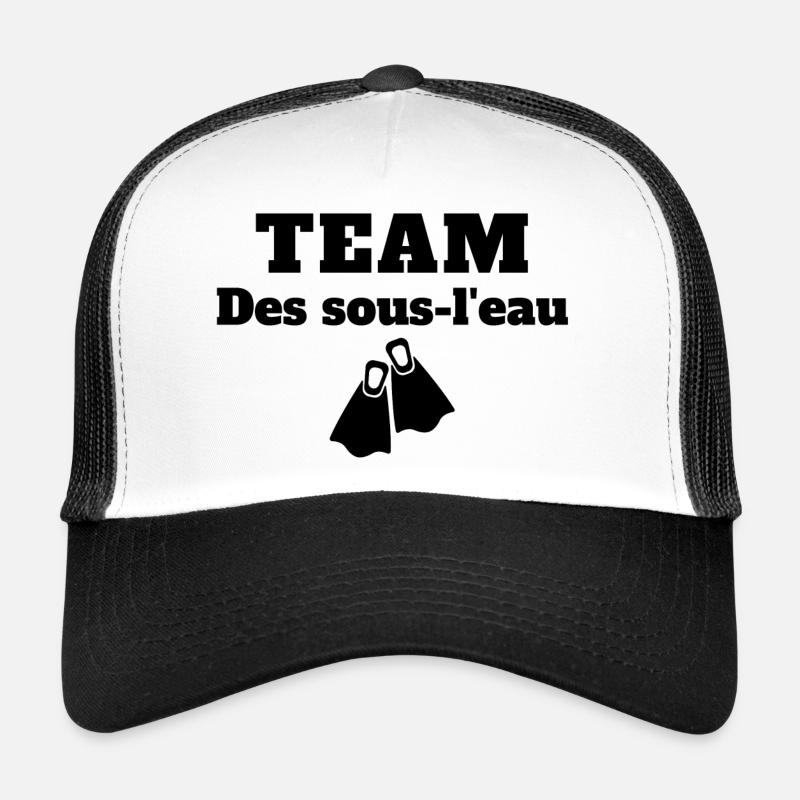 plongée sous-marine, plongeur Casquette trucker 