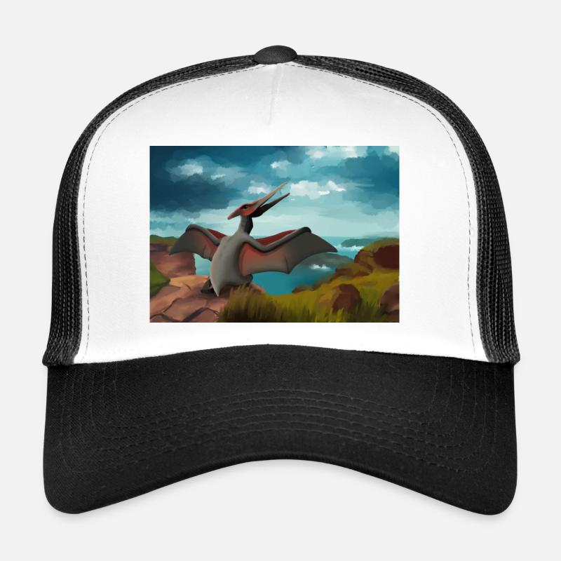 hugadino, Pterodactyl, süßer Dinosaurier, Dino Trucker Cap