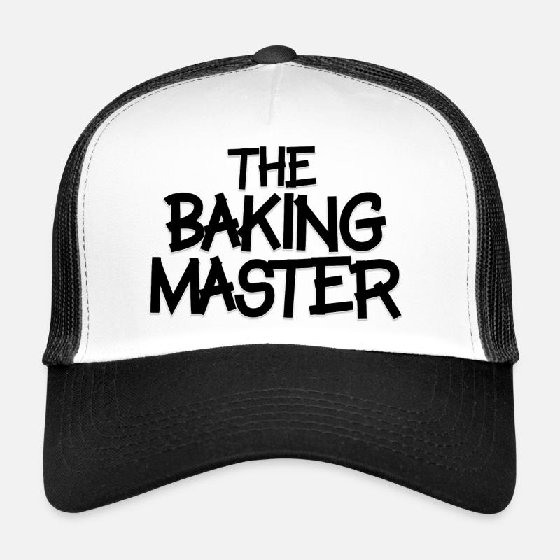 ''The Baking Master'' - Trucker Cap - white/black