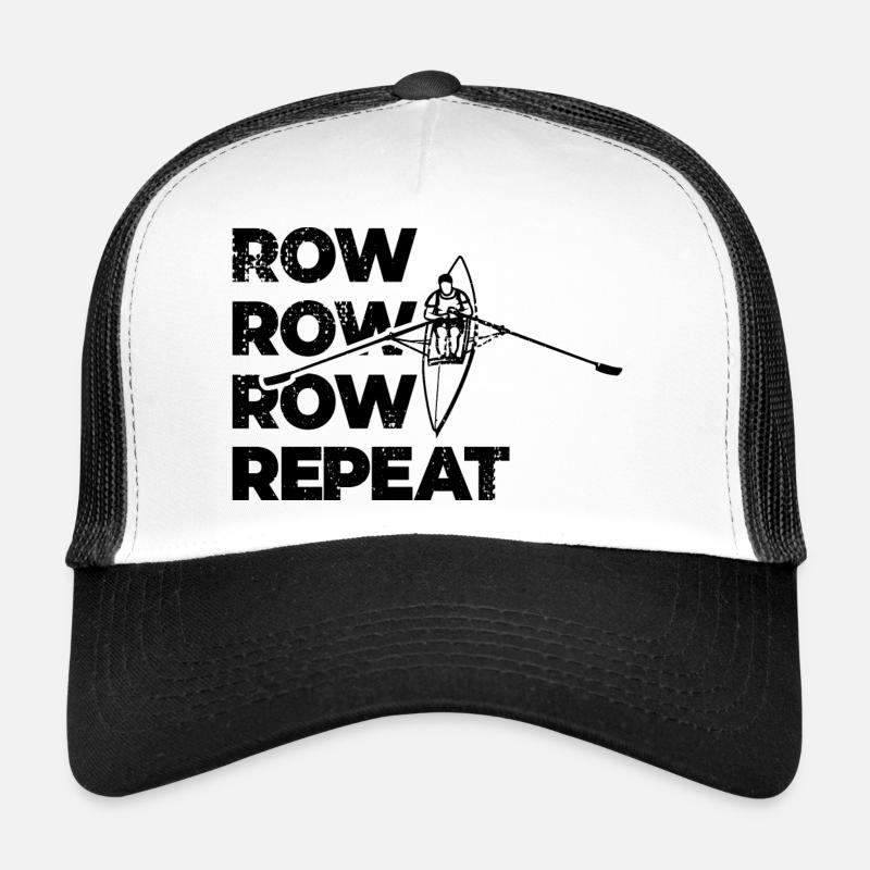 Rowing Repetition Trucker Cap