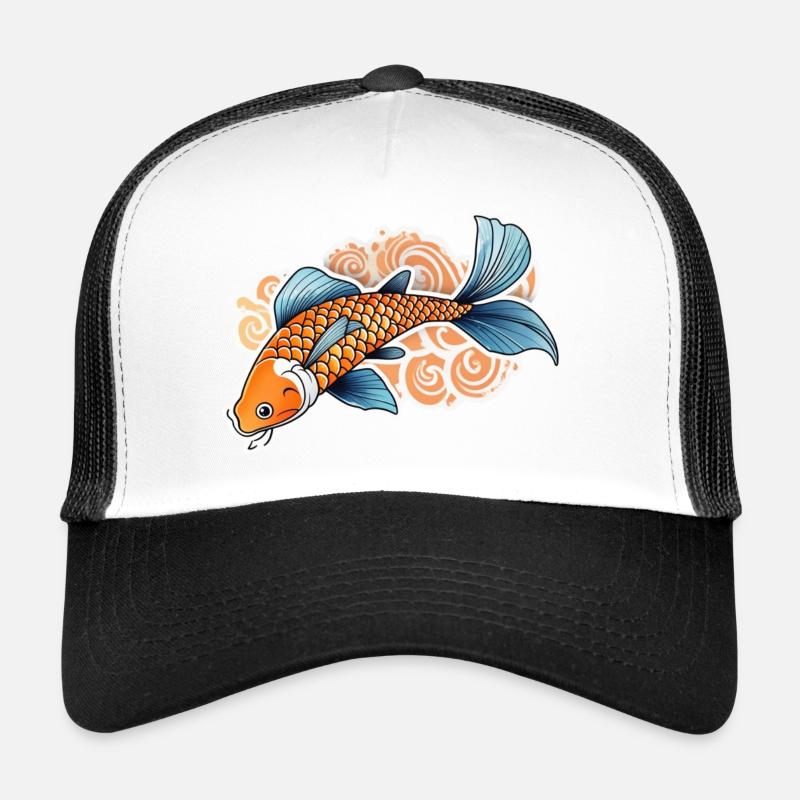 Koi Carp - Japanese Fish Trucker Cap