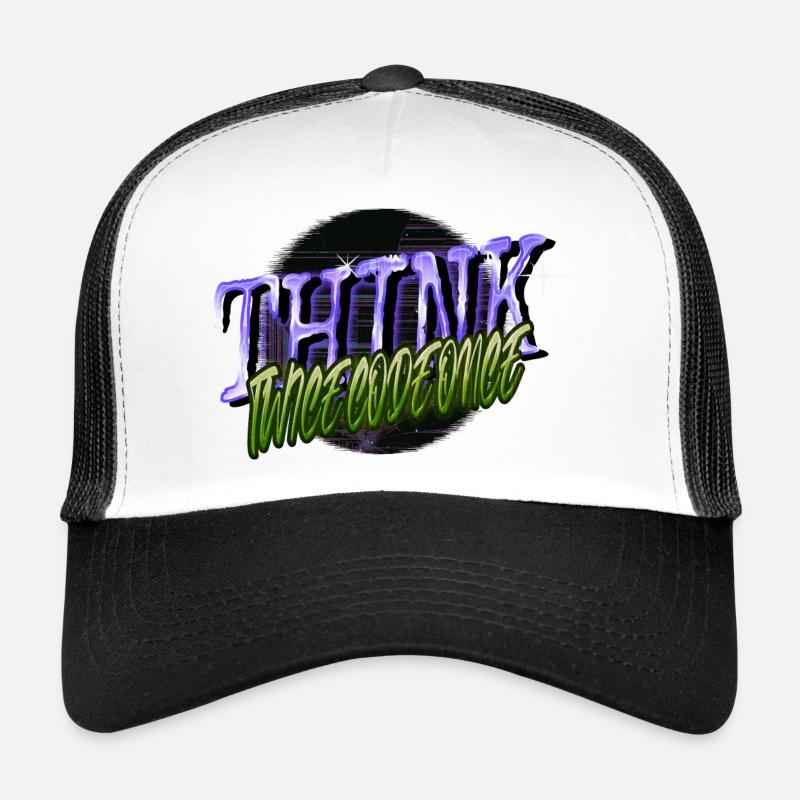 admin computer programming Trucker Cap