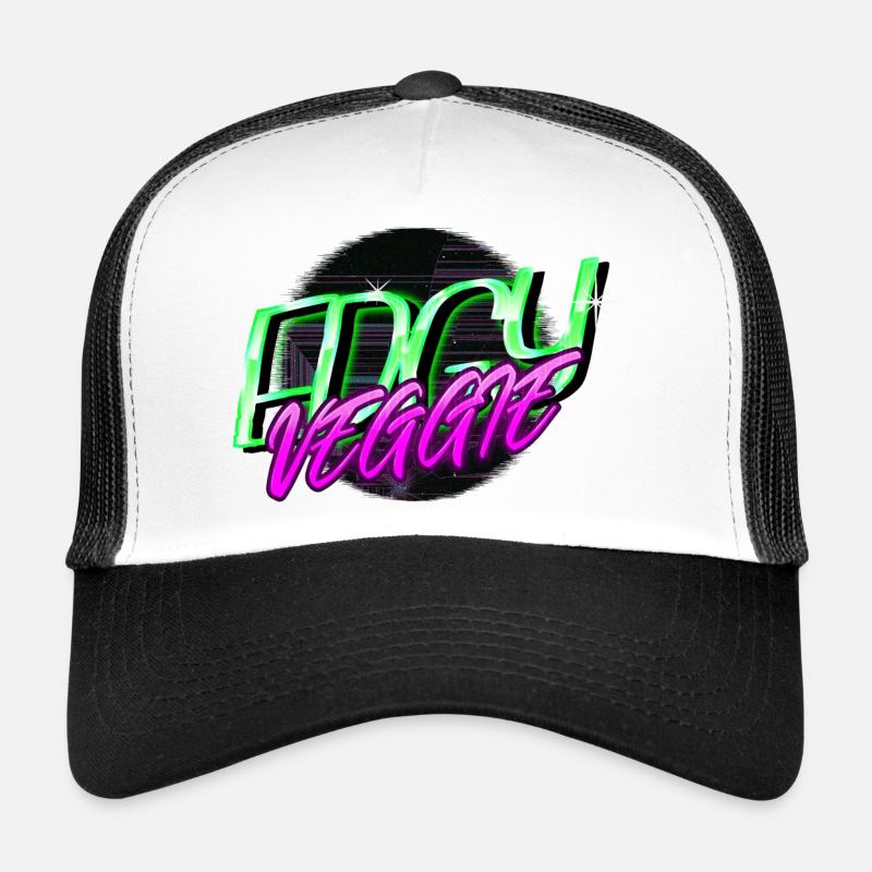 cool awesome bday veggie vegetable birthday earth Trucker Cap