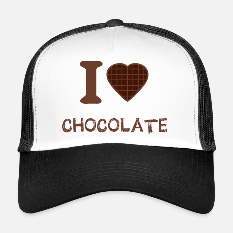 J’adore le chocolat Casquette trucker 