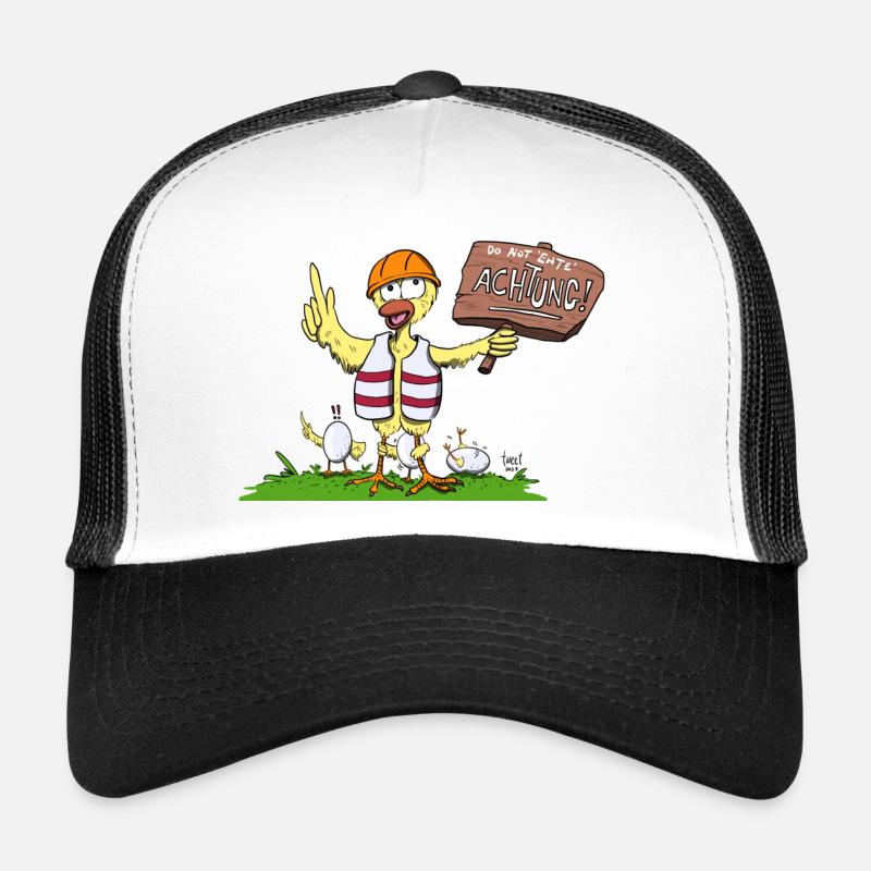 Attention duck Trucker Cap