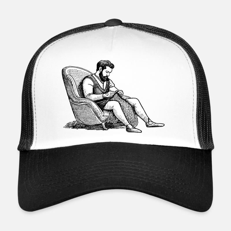 Knitting Viking Trucker Cap