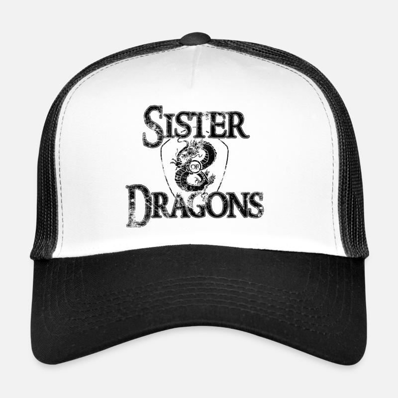 SOD black 23 - Trucker Cap - white/black