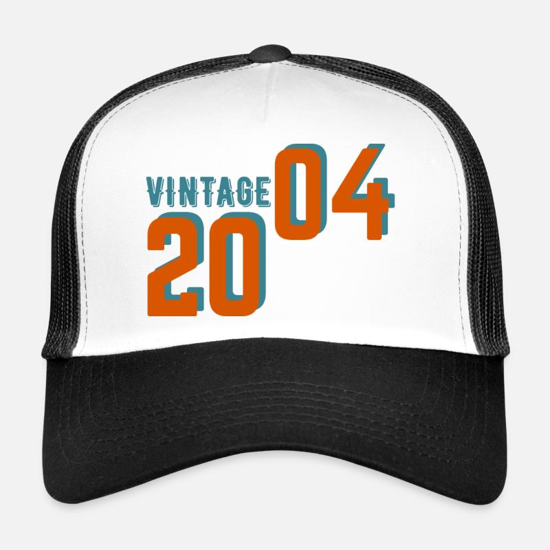 Vintage rétro 2004 Casquette trucker 
