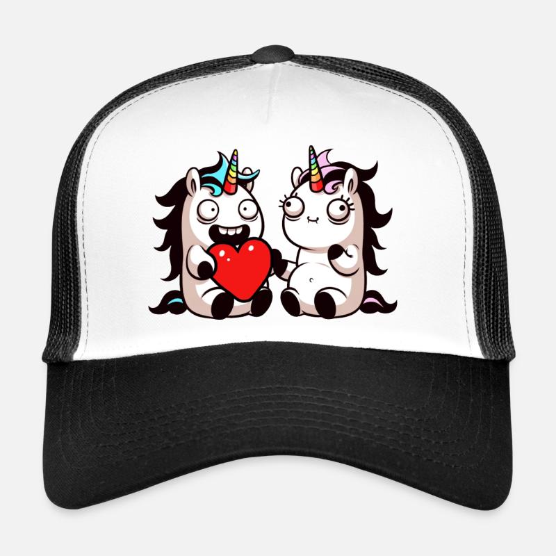 Einhorn Herzensduo Trucker Cap
