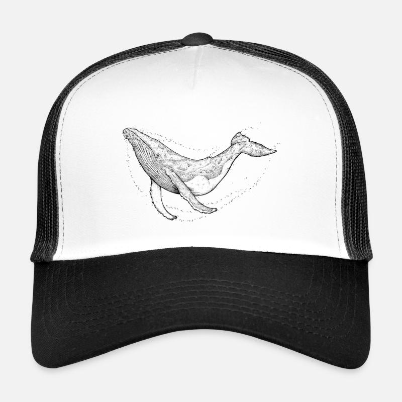 Baleine à bosse Casquette trucker 