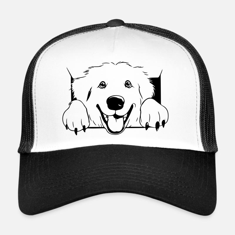 Pyrenean Mountain Dog Trucker Cap