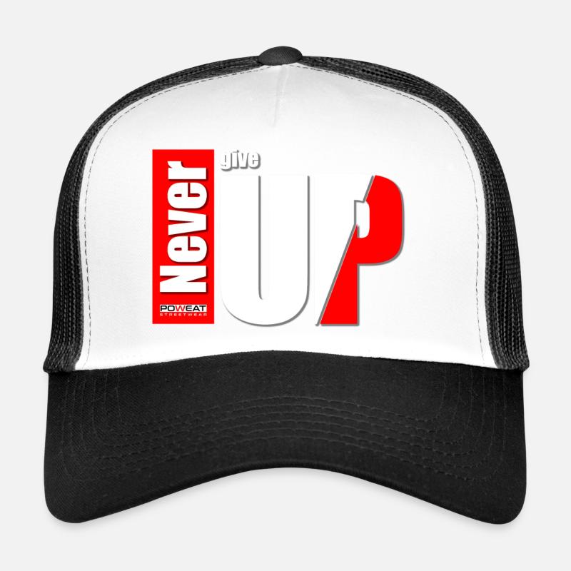 Ne jamais abandonner Casquette trucker 