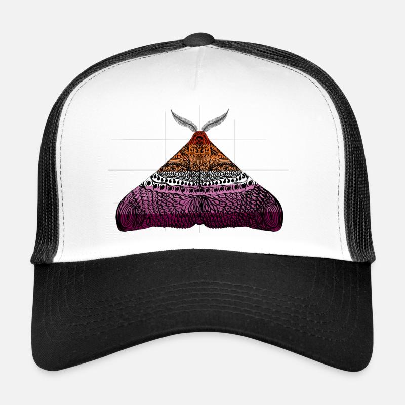 Lesbisch pride Motte Motiv A Trucker Cap