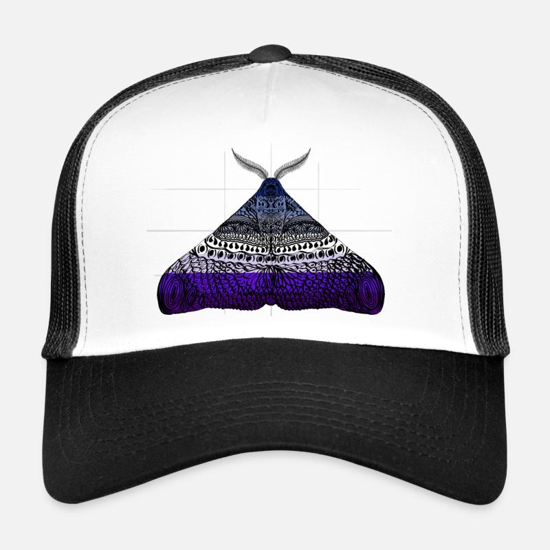 Lesbienne Butch Pride Moth Motif A Casquette trucker 