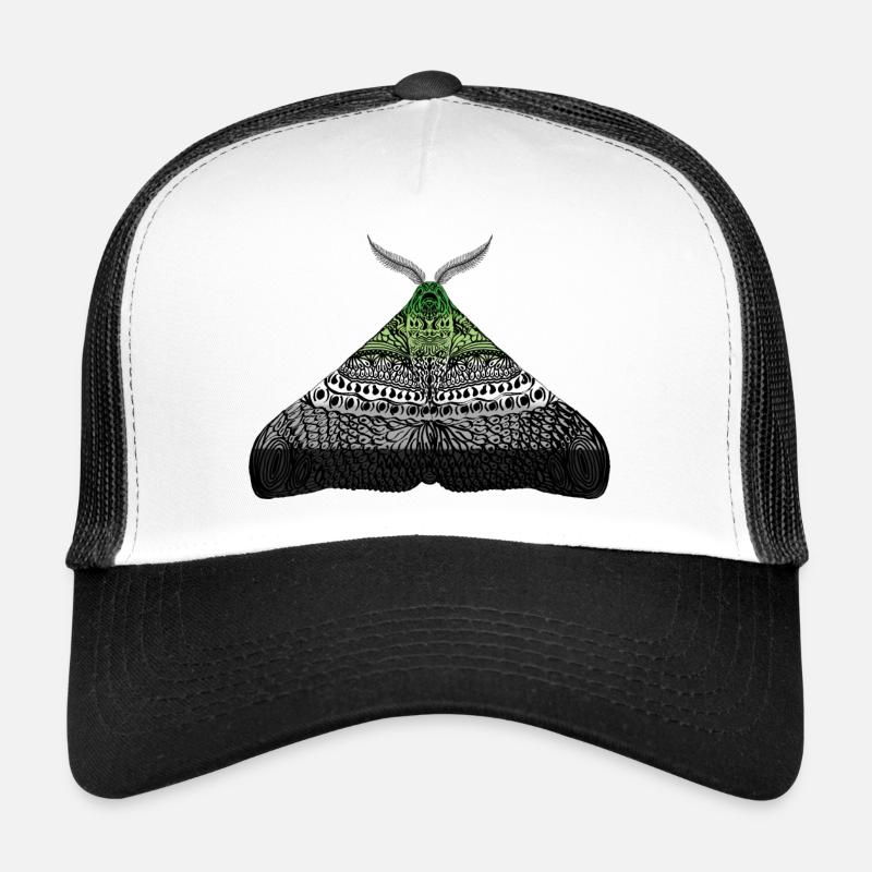 Aromantic pride moth Trucker Cap