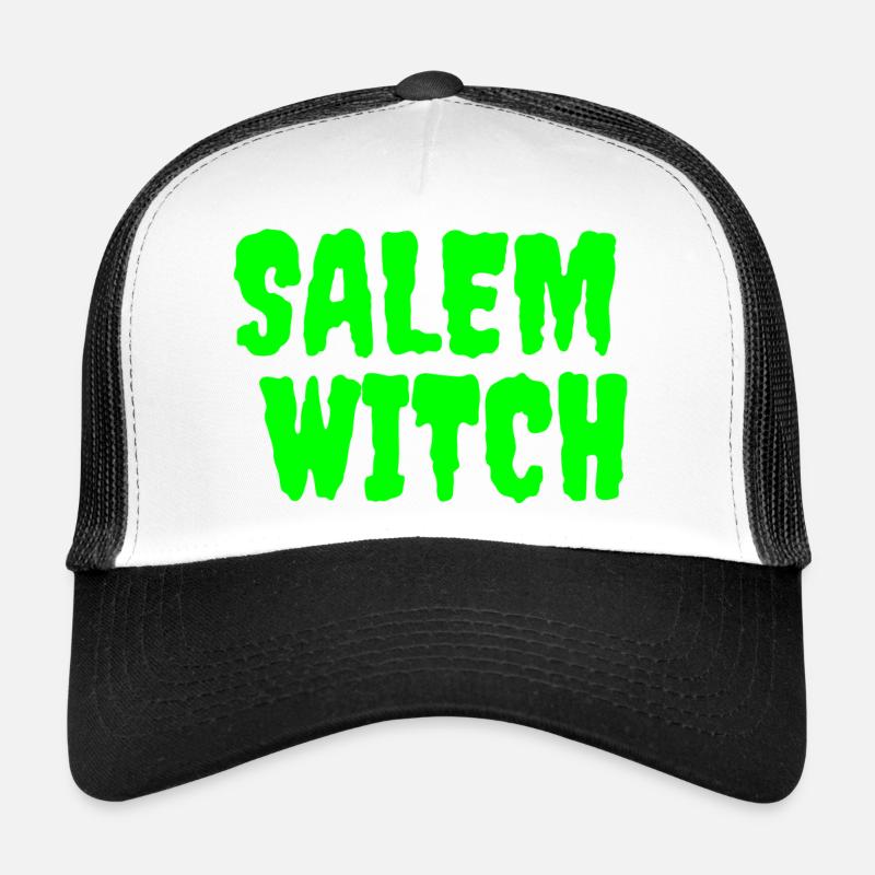 SalemWitch Halloween Design Trucker Cap