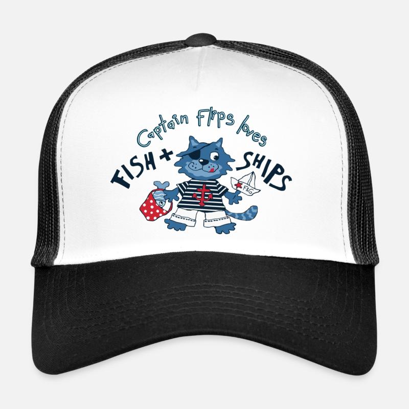 Captain Flips Trucker Cap