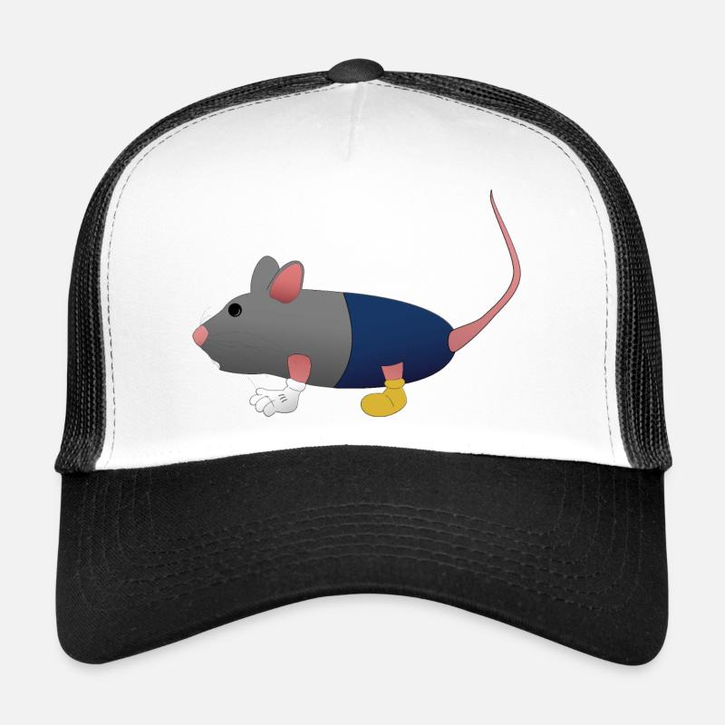 Niedliche Comic-Maus Trucker Cap