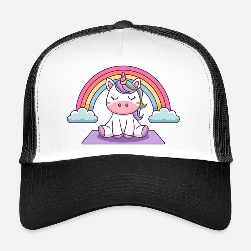 licorne de yoga Casquette trucker 