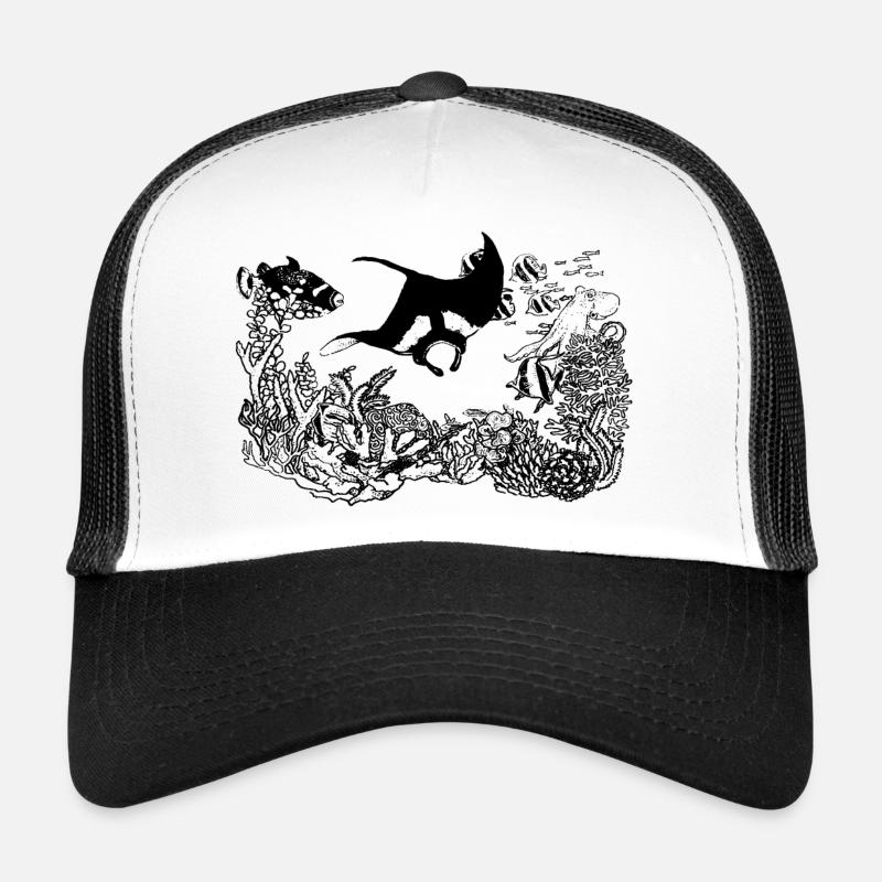 UNDER THE SEA Trucker Cap