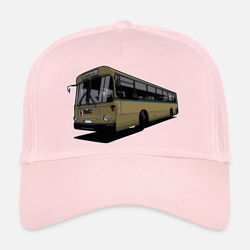 Vintage Bus // Illustration Casquette trucker 