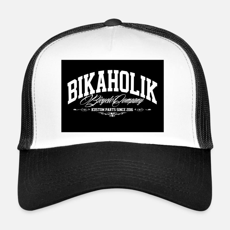 Stripes - Trucker Cap - Weiß/Schwarz