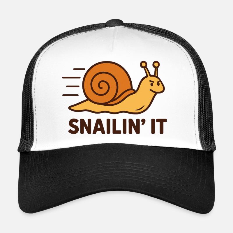 Snailin’ It – Determined and Fast Trucker Cap